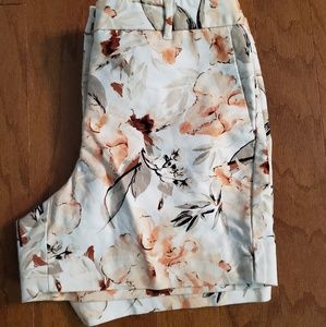 Whbm floral shorts